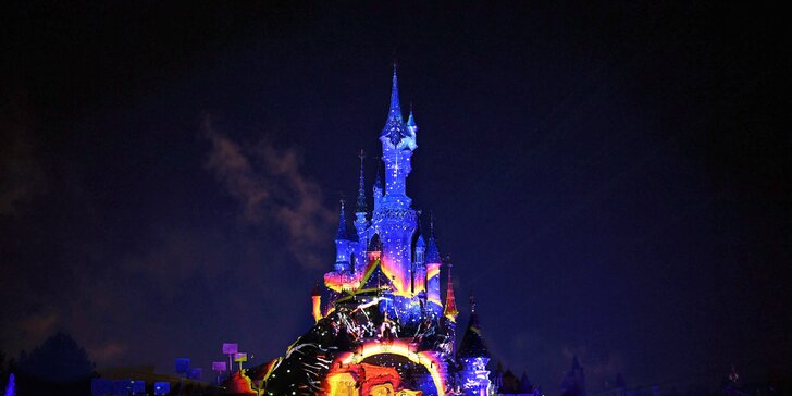 Báječný výlet do Disneylandu ve Francii s dokoupením celodenního vstupu