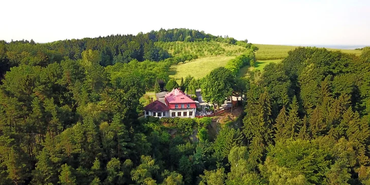 Božský relax v přírodě Českého ráje pro 2 či 4 osoby: snídaně a třeba i víno