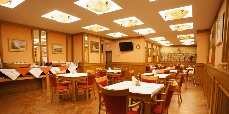 Užijte si Prahu: noc ve 4* hotelu na dosah centra se snídaní