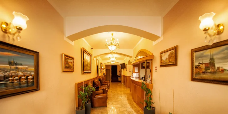 Užijte si Prahu: noc ve 4* hotelu na dosah centra se snídaní