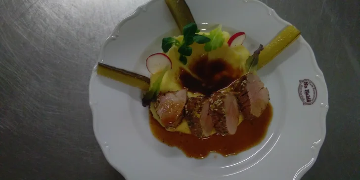 Dárkové vouchery do restaurace Na Haldě v hodnotě 500 nebo 800 Kč