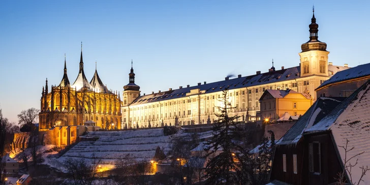 Romantický pobyt v Kutné Hoře se snídaní a relaxační lázní ve všední dny