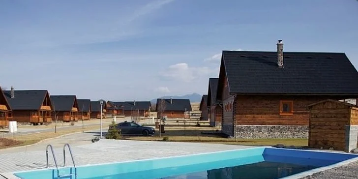 4-5 dní na Liptově. Luxusní sruby až pro 6 osob