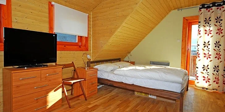 4-5 dní na Liptově. Luxusní sruby až pro 6 osob