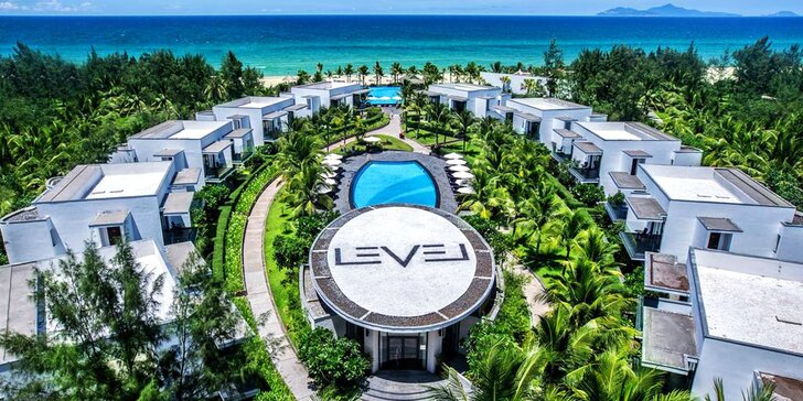 Exotický 4* hotel ve Vietnamu: 6–12 nocí, polopenze, 3 bazény, přímo u pláže