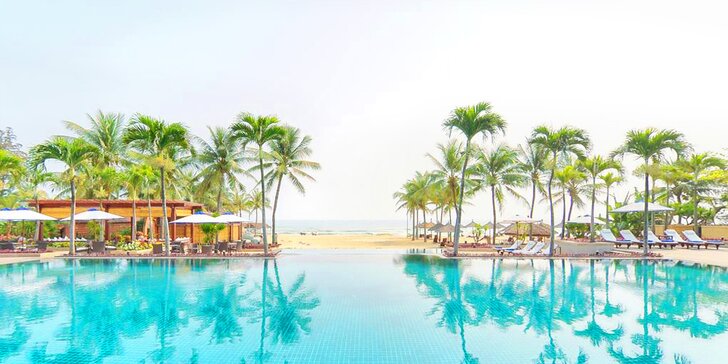 Přepychový 5* resort ve Vietnamu: 6–12 nocí, polopenze, sladkovodní bazén