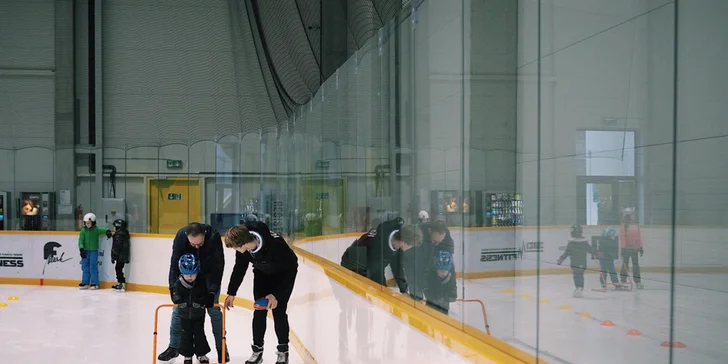 Icerink: výuka bruslení pro dospělé