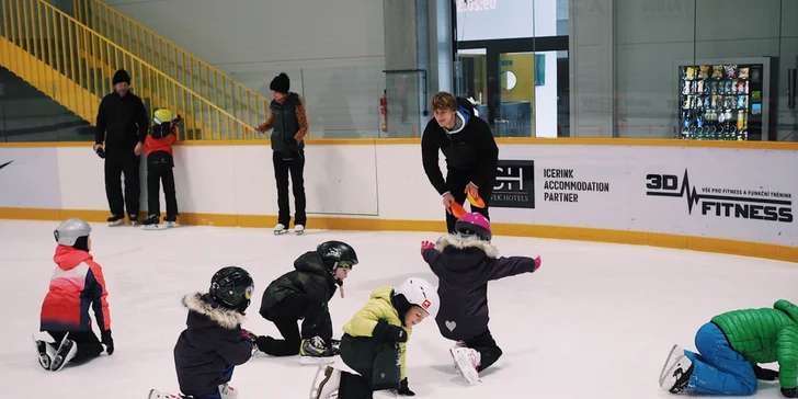 Icerink: výuka bruslení pro dospělé