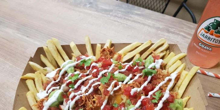 Pořádná porce dobrot: mexická specialita na kalifornský způsob pro 2 osoby