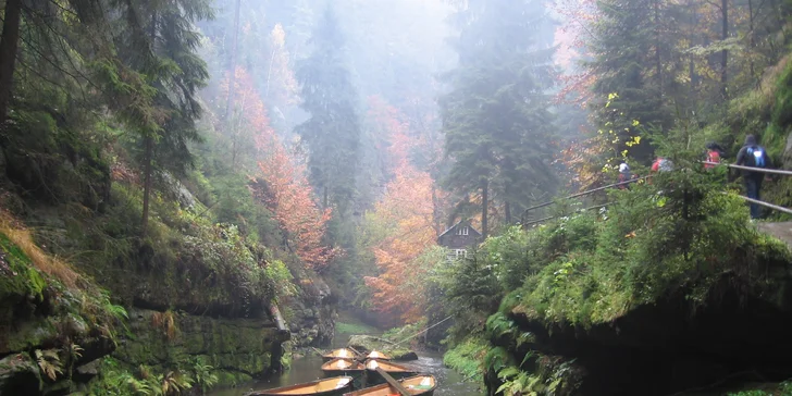 Za krásami Českosaského Švýcarska: vyhlídka Bastei i plavba soutěskami