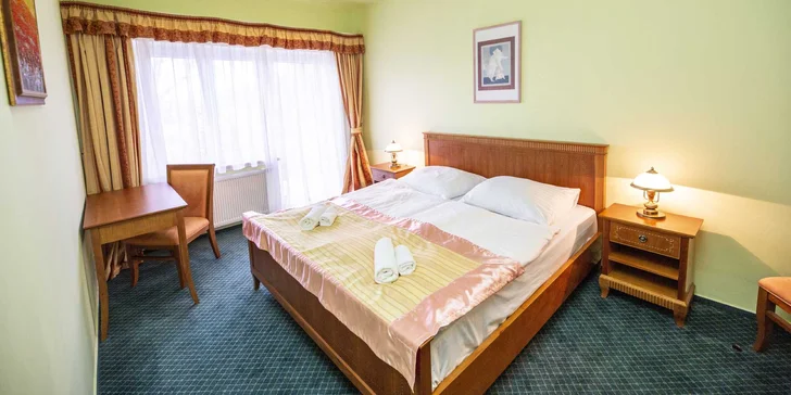 Relax pro dva v Mariánských Lázních s neomezeným bazénem a saunou