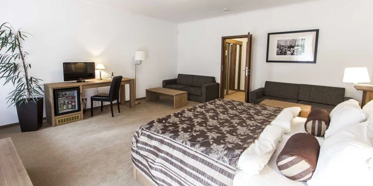 4* pobyt v Mariánských Lázních: luxusní ubytování, polopenze a sauna