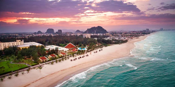 Exotický 4* resort ve Vietnamu: 6–12 nocí, polopenze, 2 bazény, přímo u pláže