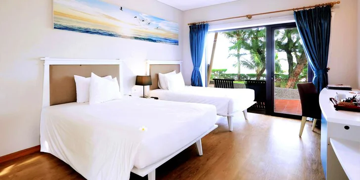 Exotický 4* resort ve Vietnamu: 6–12 nocí, polopenze, 2 bazény, přímo u pláže