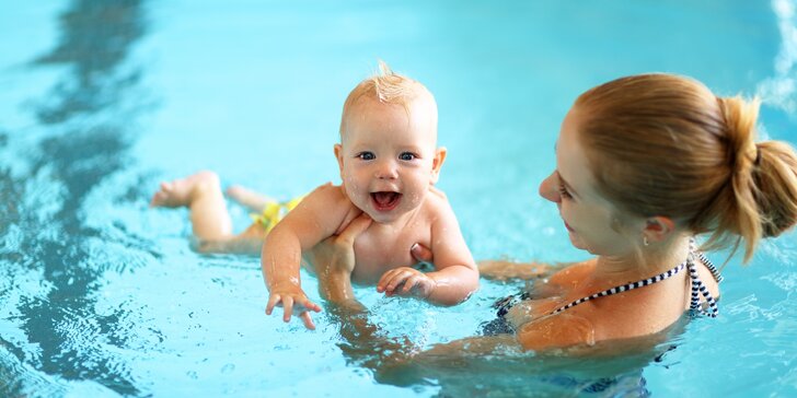 Kurz plavání pro kojence a batolata: leden–březen 2020