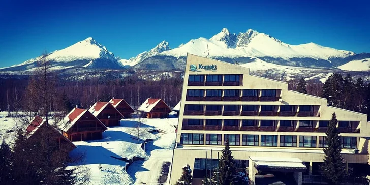 Vysoké Tatry se snídaní či polopenzí a vstup do unikátního wellness pro dva
