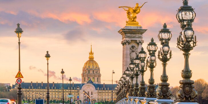 Velikonoční Paříž se zastávkou ve Versailles na 2 noci vč. snídaně a průvodce