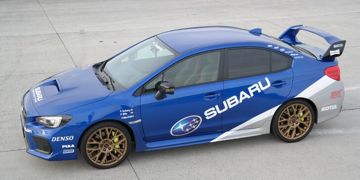 Jízda na Autodromu Brno se Subaru Impreza WRX STI: 2 nebo 4 kola