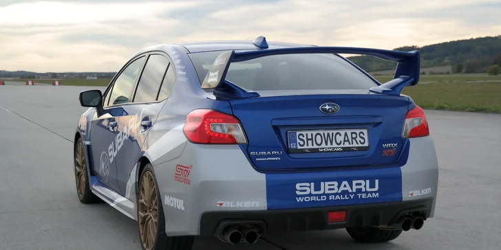 Jízda na mosteckém autodromu se Subaru Impreza WRX STI: 2 nebo 4 super rychlá kola