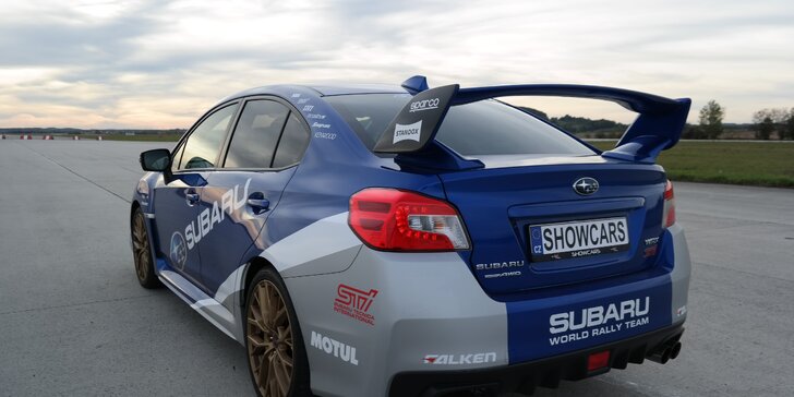 Jízda na Autodromu Brno se Subaru Impreza WRX STI: 2 nebo 4 kola