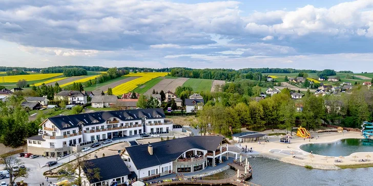 Jako u moře: 4* resort v Polsku, polopenze a neomezený wellness i solná jeskyně