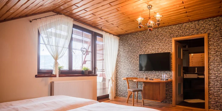Aktivní odpočinek: polopenze i relax ve wellness pod širým nebem