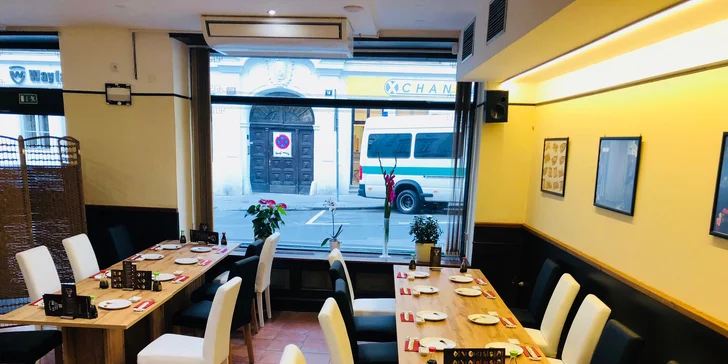 Asijská hostina: sushi and grill all you can eat pro dospělé i děti