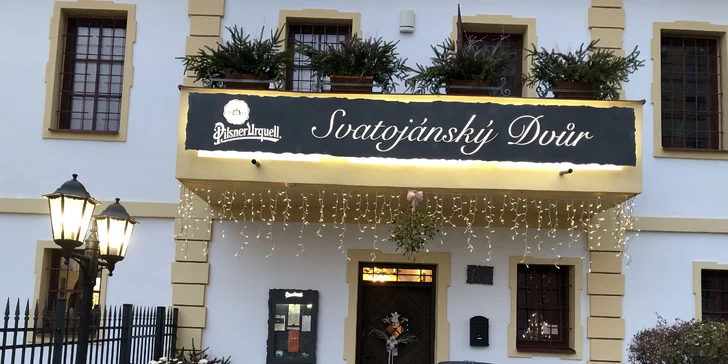 7chodové degustační menu pro dva: grilovaná chobotnice i telecí váleček