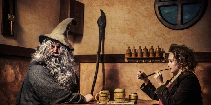 Úniková hra Hobití nora: 60 minut originální fantasy zábavy pro 2–4 hráče