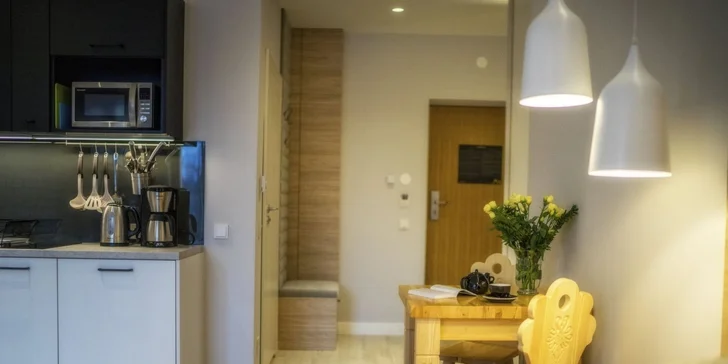 Krásné apartmány v centru Zakopaného s kuchyňkou a neomezeným wellness