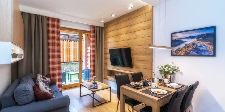 Krásné apartmány v centru Zakopaného s kuchyňkou a neomezeným wellness