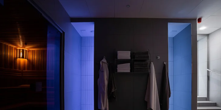 V nově zrekonstruovaném wellness centru můžete trávit neomezeně času.