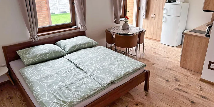Nové štúdiá a apartmány s terasou na skok od termálneho kúpaliska Nesvady + zľava na vstup