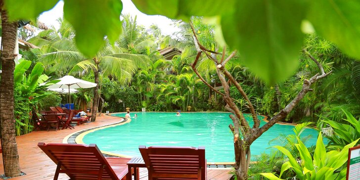 Pravá exotika v 4* resortu ve Vietnamu: 6–12 nocí, polopenze, 2 bazény