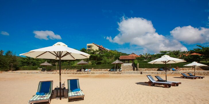 Krásný 4* resort ve Vietnamu: 6–12 nocí, polopenze, bazén, soukromá pláž