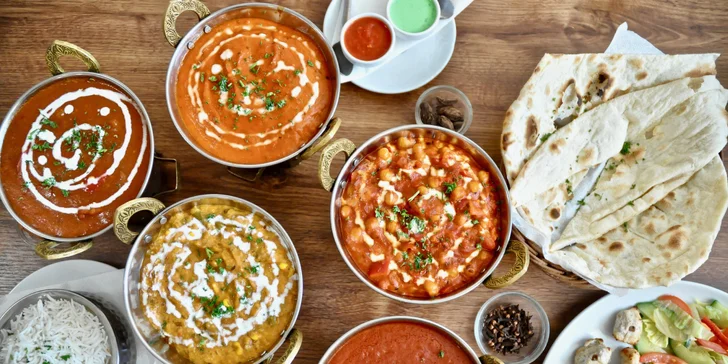 3chodové nepálské menu pro dva vhodné i pro vegetariány