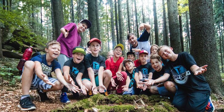 Dětský tábor s youtuberem Tarym pro děti od 7 do 15 let a otevřený voucher