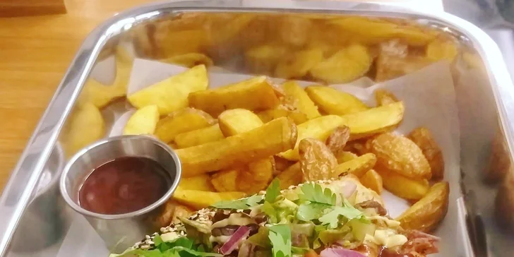 Otevřený voucher do restaurace Burger Berg v hodnotě 500 nebo 1000 Kč