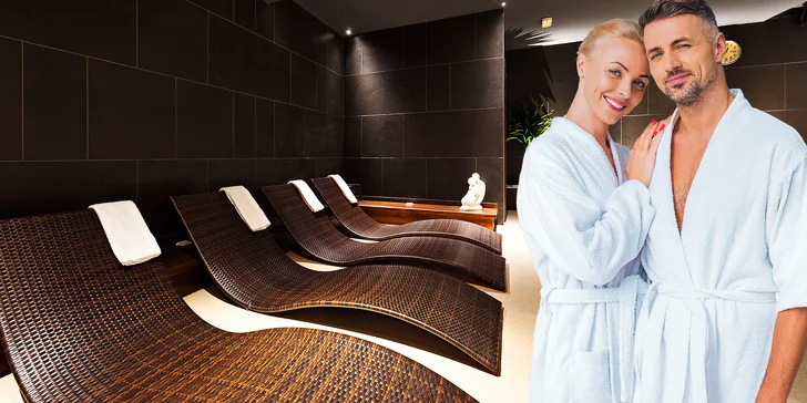 Masáž a privátní wellness pro 2: vířivka, sauny, zážitkové sprchy i sekt
