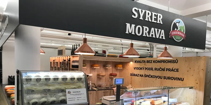Otevřený voucher na nákup čerstvých sýrových nitek a kavkazského sýra