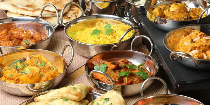 Nabídka plná vůní: otevřený voucher na cokoli z menu indické restaurace