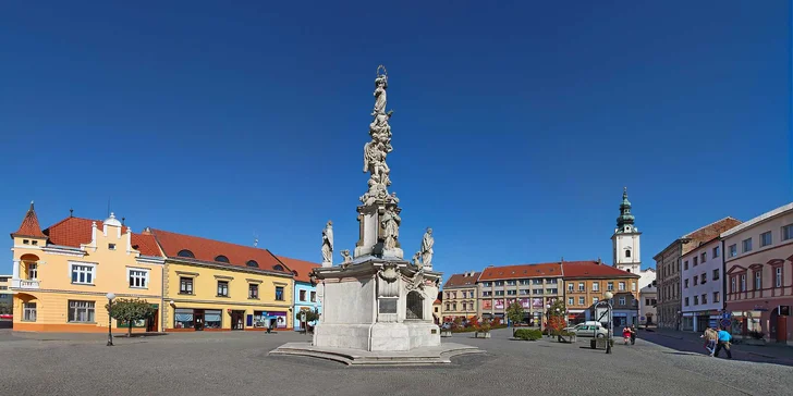 Pro milovníky vína - hotel v centru Uherského Hradiště, tři lahvinky i wellness