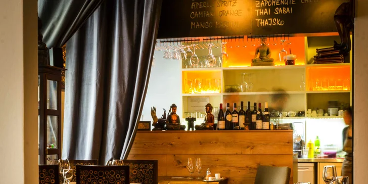 Gastronomické putování: japonské degustační menu v Café Buddha pro dva