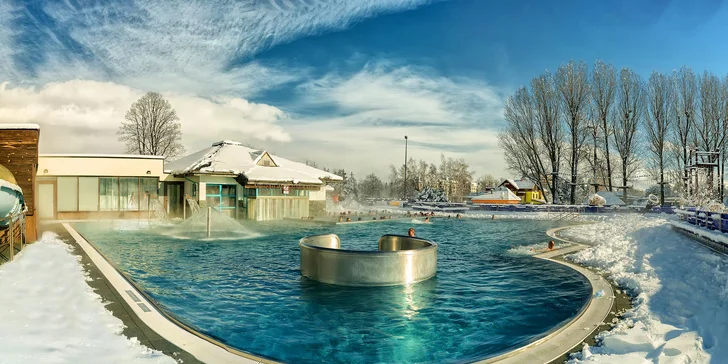Zima či jaro pod Tatrami: polopenze, neomezený vstup do AquaCity Poprad