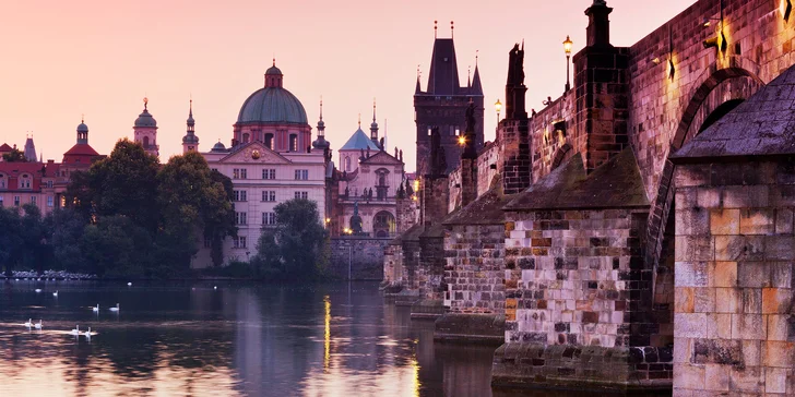 Pražská romance v penzionu se snídaní a možností wellness