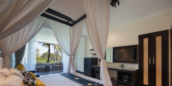 Překrásný 4* hotel na Bali: 6–12 nocí, snídaně, 2 bazény, wellness a fitness