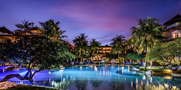 Přepychový 5* resort na Bali: 6–12 nocí, snídaně, obří bazén, fitness a spa a česky hovořící delegát