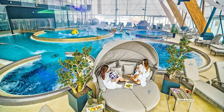 Zima či jaro pod Tatrami: polopenze, neomezený vstup do AquaCity Poprad