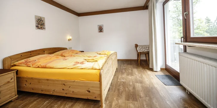 Na bavorské straně Šumavy vás přivítá penzion Šumaváček. 