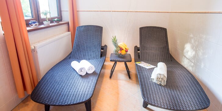 Relaxační pobyt v Trenčianských Teplicích: snídaně, privátní wellness i masáž